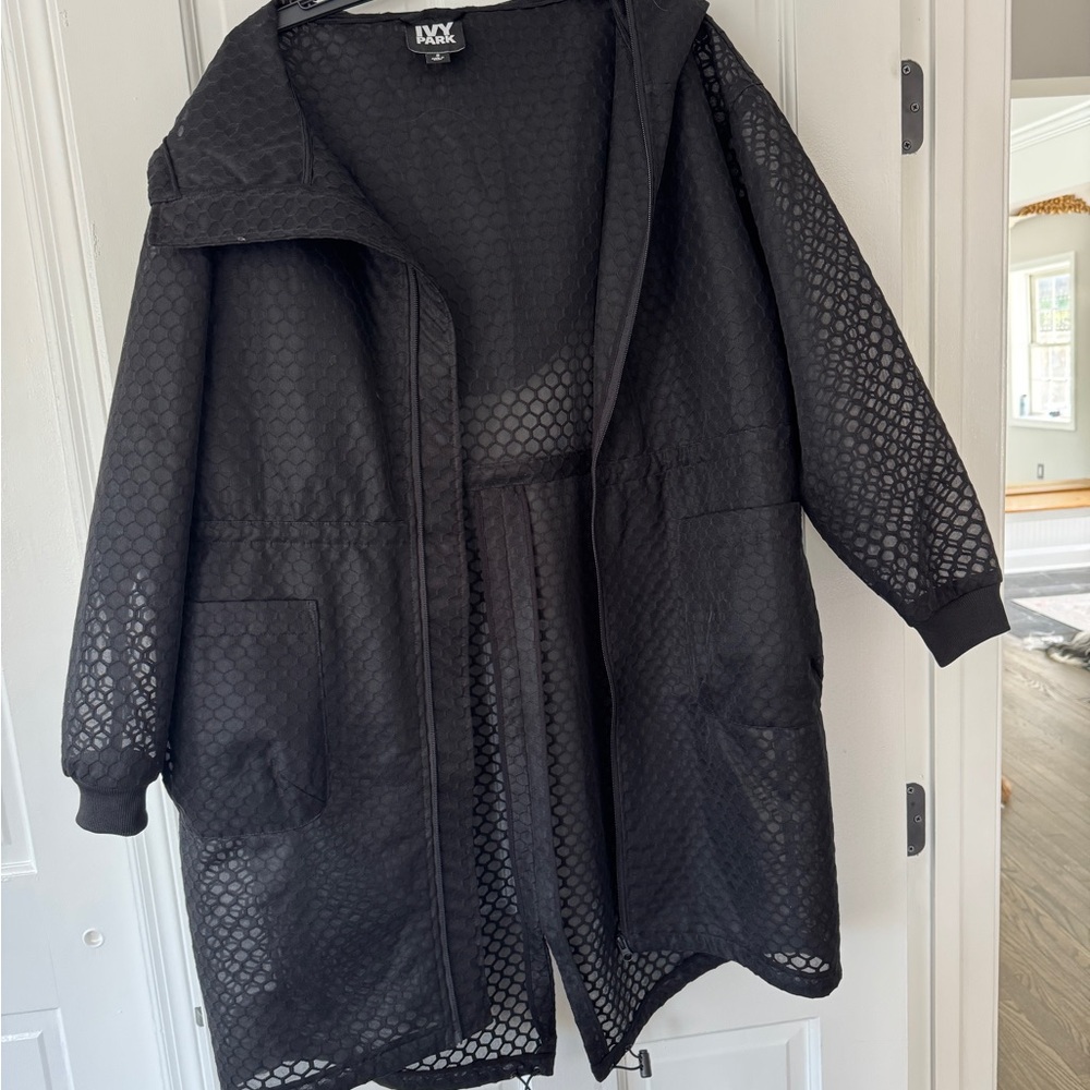 IVY PARK Black Honeycomb Jacket